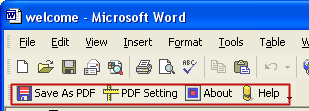 Word to PDF Converter 5.0 screenshot