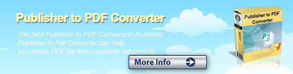 Publisher to PDF Converter