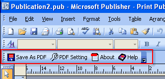 Publisher to PDF Converter 5.0 screenshot